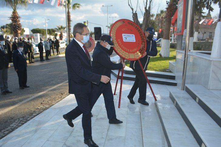 Ayvalık’ta Çanakkale şehitleri törenle anıldı G3