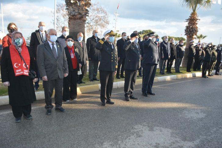 Ayvalık’ta Çanakkale şehitleri törenle anıldı G5