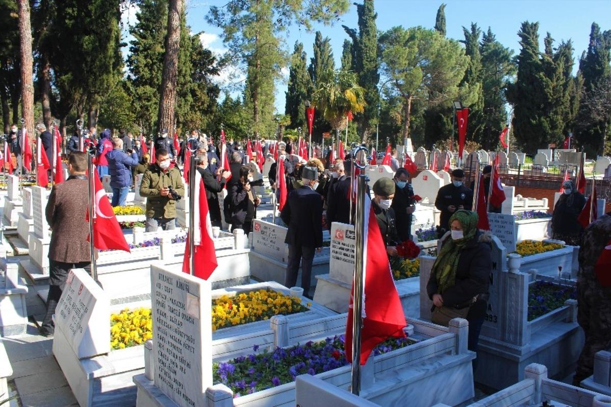 Samsun şehitler i&ccedil;in tek y&uuml;rek