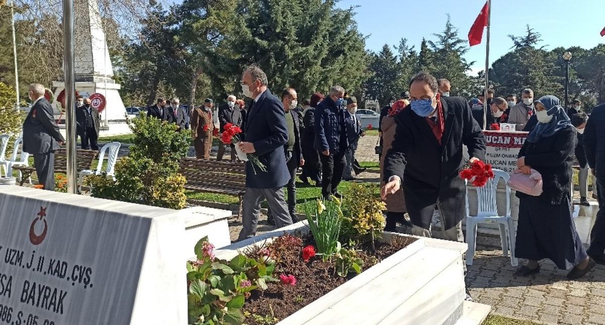 Bafra&rsquo;da &Ccedil;anakkale şehitleri anıldı