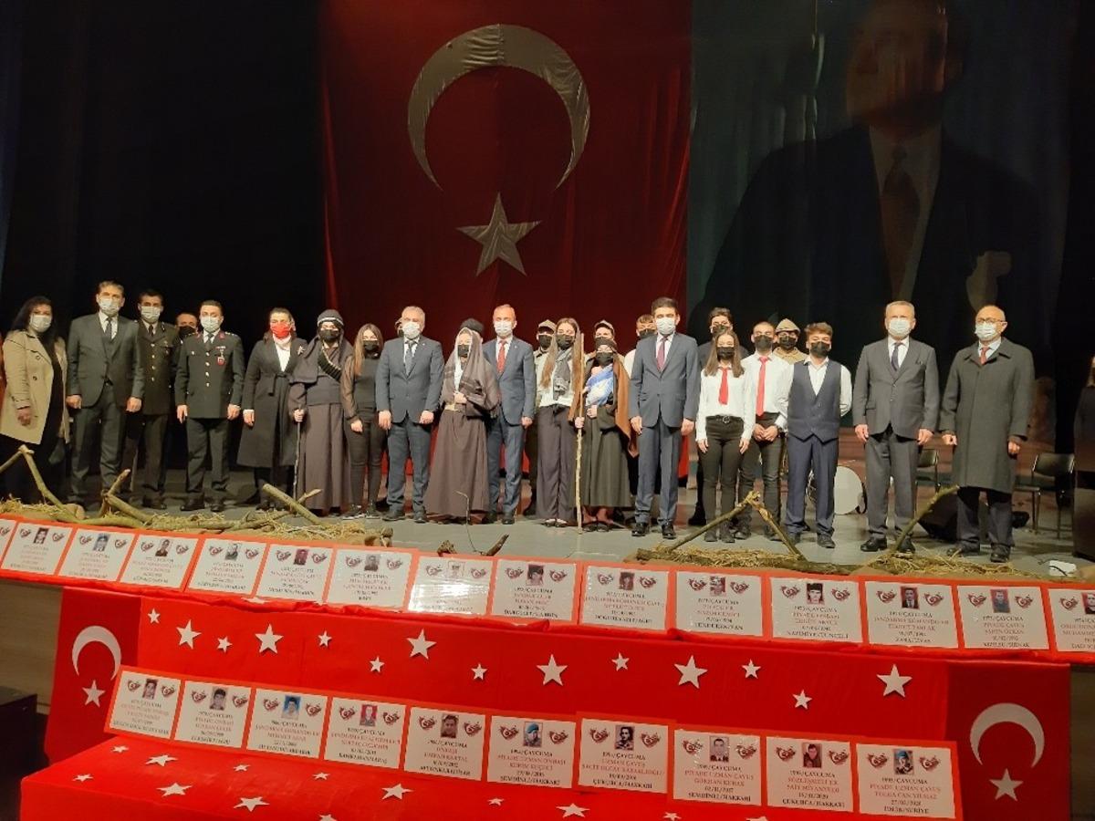 &Ccedil;aycuma&rsquo;da &Ccedil;anakkale Zaferi ve Şehitleri anıldı