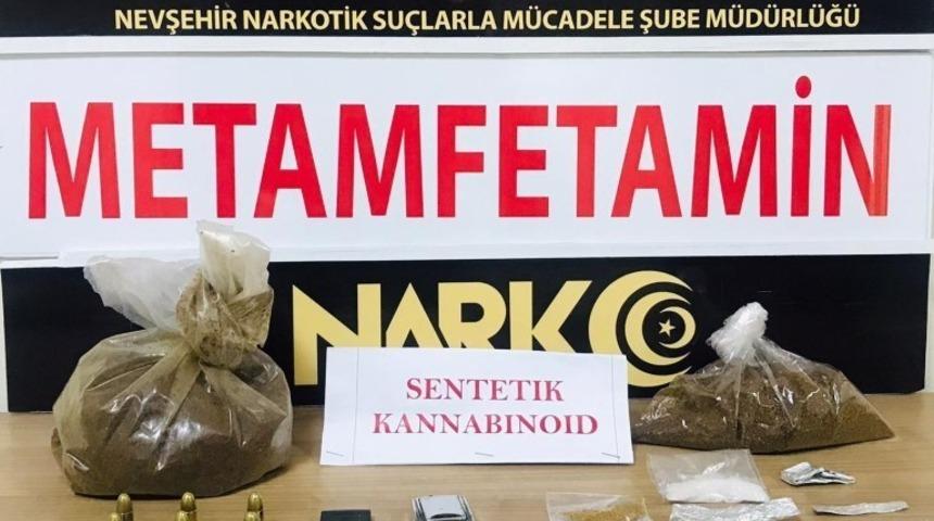 Nevşehir&rsquo;de uyuşturucu taciri 1 kişi tutuklandı