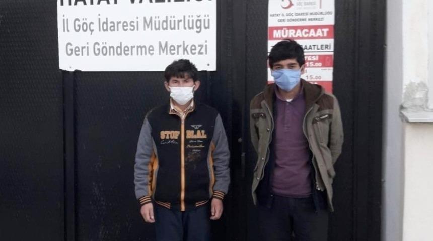 Osmaniye&rsquo;de Afgan uyruklu 2 d&uuml;zensiz g&ouml;&ccedil;men yakalandı