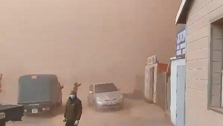 Kazakistan’da kum fırtınası! G3