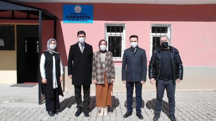 Tortum Dikmen ilkokuluna anlamlı yardım