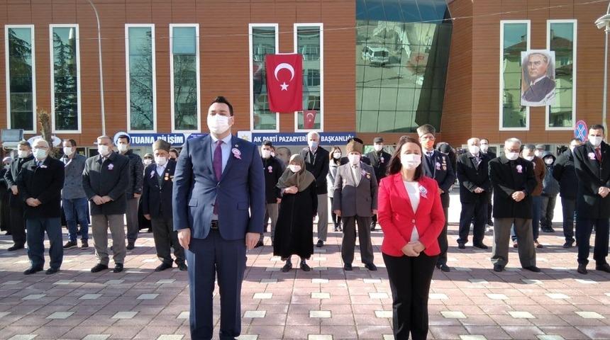 Pazaryeri&rsquo;nde 18 Mart Şehitleri Anma G&uuml;n&uuml; ve &Ccedil;anakkale Deniz Zaferi kutlaması