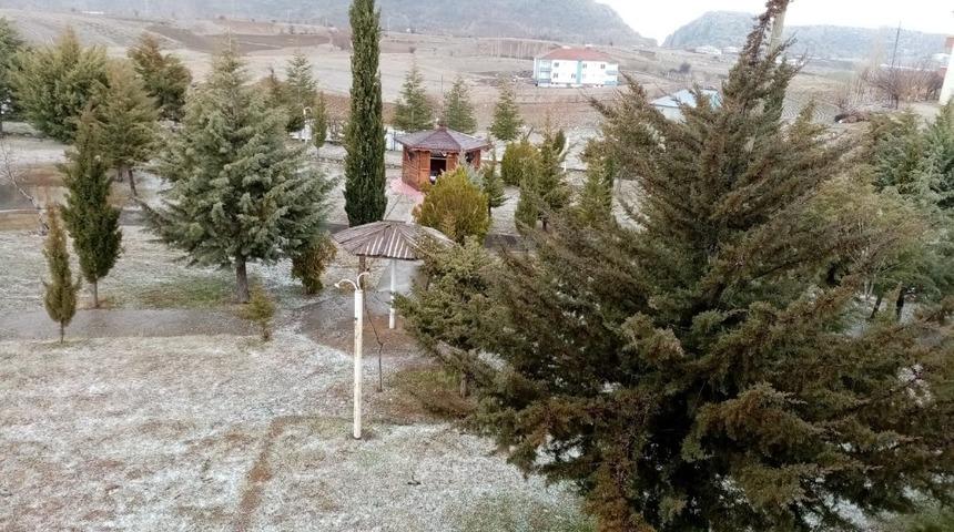 Sincik&rsquo;te dolu yağışı