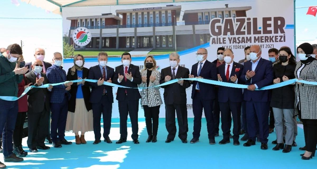 Gaziler Aile Yaşam Merkezi, t&ouml;renle hizmete girdi