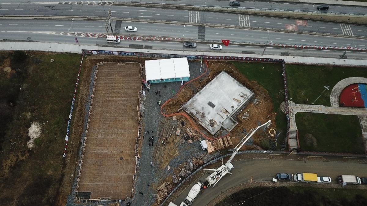 Başakşehir&rsquo;de Şinasi &Uuml;nsal Camii ve Taziye Evi&rsquo;nin temeli atıldı