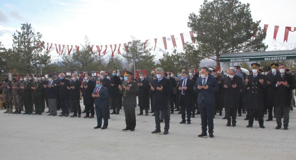 18 Mart &Ccedil;anakkale Zaferi Erzincan&rsquo;da t&ouml;renle kutlandı