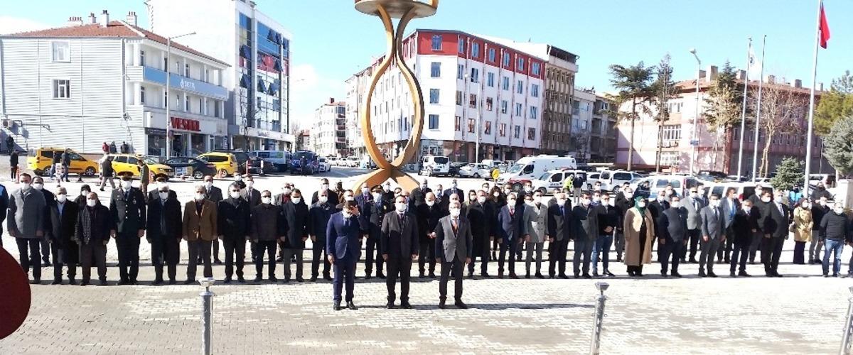 Kulu&rsquo;da şehitler anıldı