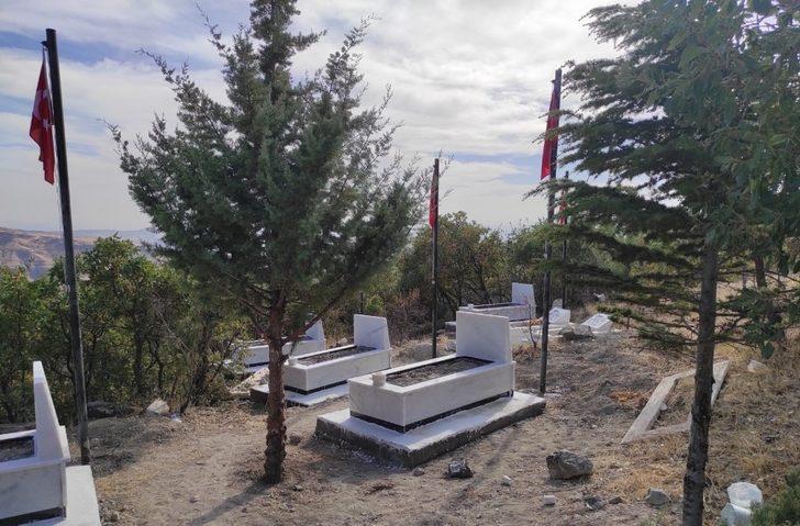 Tunceli Çemişgezek’te şehit kabirleri yenilendi G1