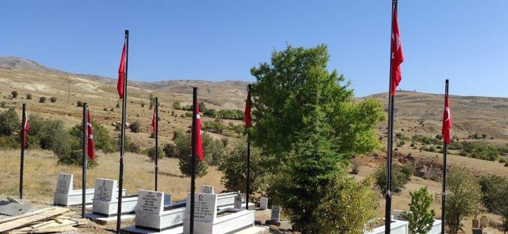 Tunceli Çemişgezek’te şehit kabirleri yenilendi G2