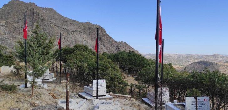 Tunceli Çemişgezek’te şehit kabirleri yenilendi G3