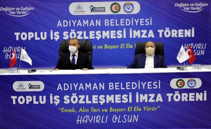 Adıyaman Belediyesi’nde toplu iş sözleşmesi sevinci G4