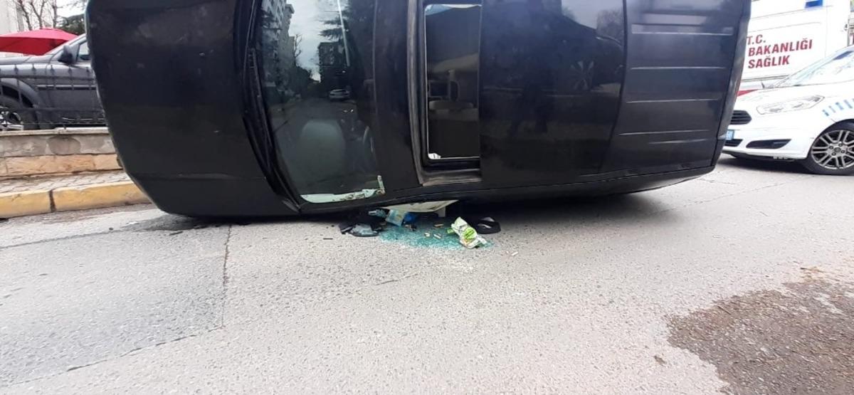 Kadık&ouml;y&rsquo;de l&uuml;ks cip yan yattı