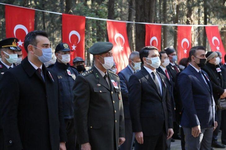 Edremit Şehitliği’nde 18 Mart Töreni G5