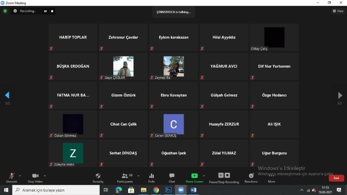 ZBE&Uuml;&rsquo;de &Ccedil;anakkale Savaşı&rsquo;nda yaşanan tarihi olaylar anlatıldı