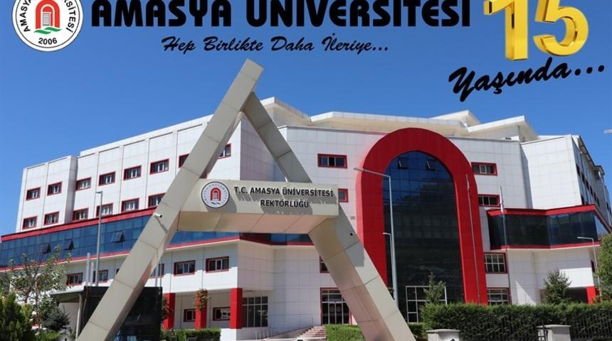 Amasya &Uuml;niversitesi 15 yaşında