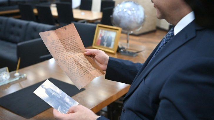 Şehidin mektubunu 106 yıl sonra Balıkesirliler okudu G2