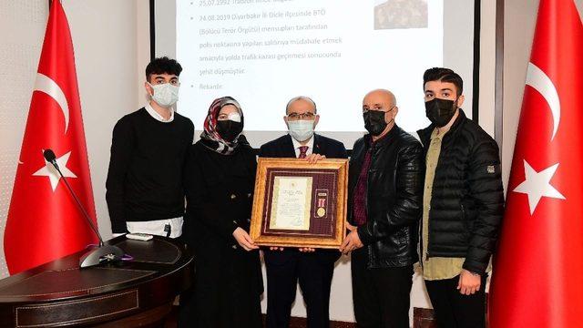 Trabzon’da Devlet Övünç Madalyası ve Beratı Tevcih Töreni düzenlendi