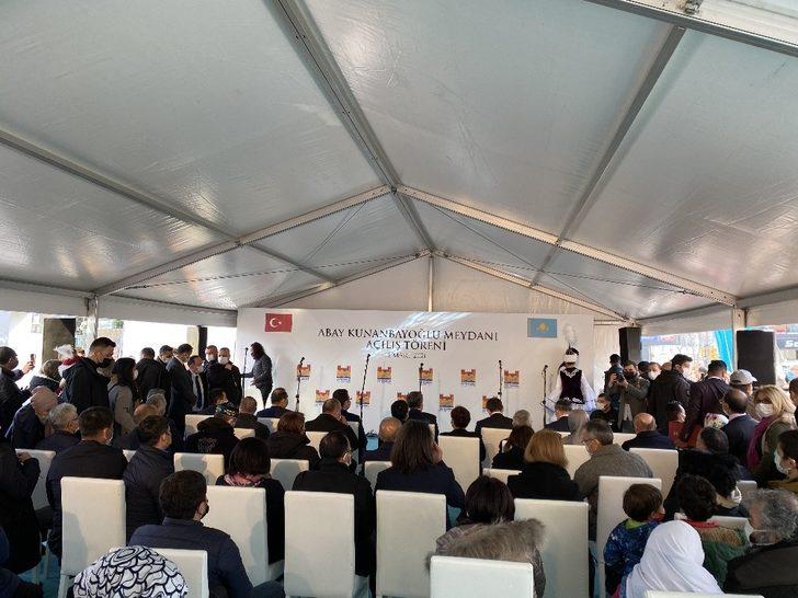 Zeytinburnu’nda “Abay Kunanbayoğlu Meydanı” açıldı G2