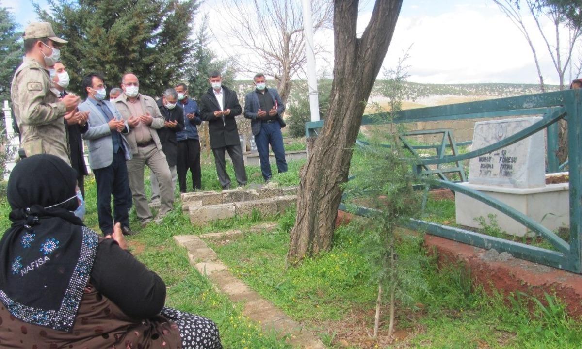 Jandarma şehit ailelerini unutmadı