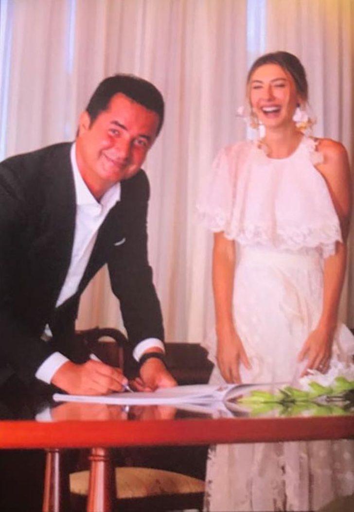 Acun Ilıcalı ile Şeyma Subaşı'nın nikahından ilk kareler G5