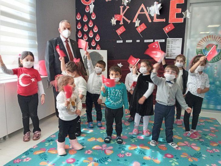 Minikler Başkan Demirtaş’a duygu dolu anlar yaşattı G1