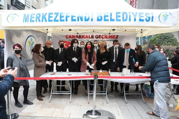 Merkezefendi Belediyesinden 18 Mart Şehitleri Anma Günü’ne özel lokma hayrı G3