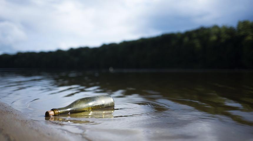 Kanada’da şişedeki not 26 yıl sonra bulundu