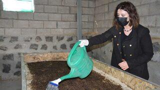 Kadın girişimci ödev olarak incelediği solucan gübresinin üreticisi oldu