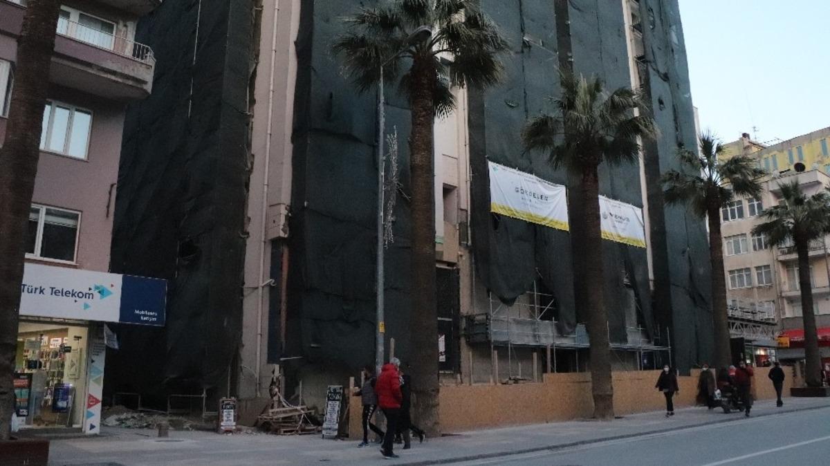 İnşatta &ccedil;alışan iş&ccedil;i iskelen d&uuml;şerek yaralandı