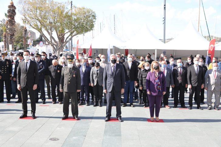 Bodrum’da Çanakkale Deniz Zaferi’nin 106. Yılı ve Çanakkale Şehitlerini Anıldı G3