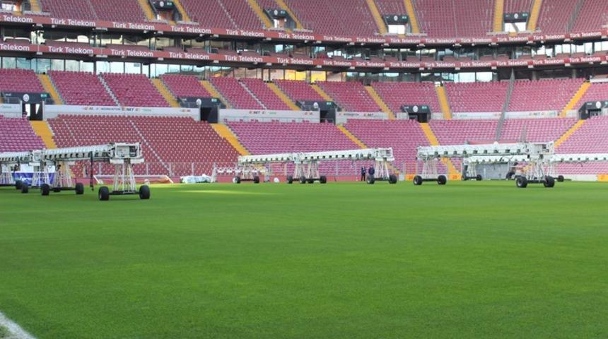 Galatasaray'dan stat zeminine makyaj