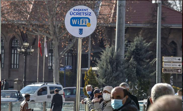 Ankara'da ücretsiz wi-fi hizmeti başladı! İşte Ankara'daki wi-fi'lerin olduğu yerler!