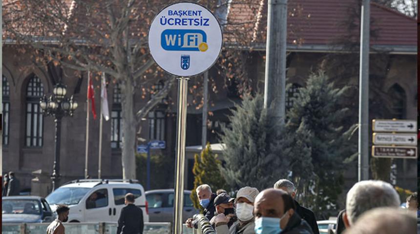 Ankara'da ücretsiz wi-fi hizmeti başladı! İşte Ankara'daki wi-fi'lerin olduğu yerler!