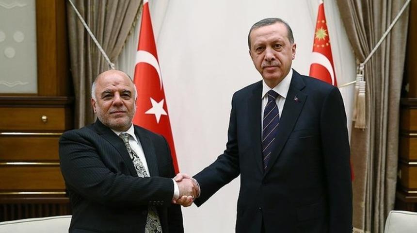 Son dakika! Cumhurbaşkanı Erdoğan Irak Başbakanı İbadi ile referandumu g&ouml;r&uuml;şt&uuml;