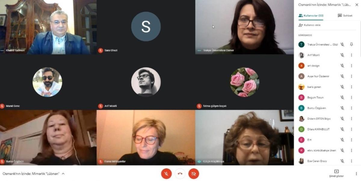 Osmanlı&rsquo;nın izinde &ldquo;mimarlık&rdquo; e-seminer dizisi başladı