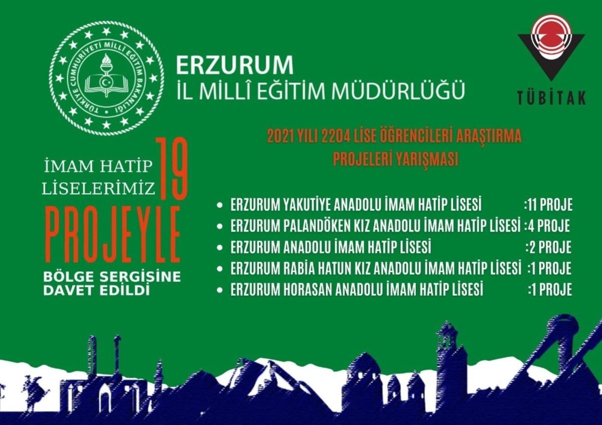 Yarışmacıların yarısı Erzurum&rsquo;dan