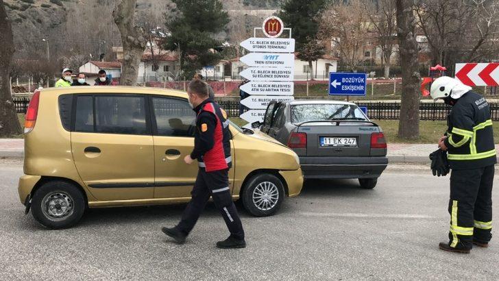 Bilecik’te trafik kazası: 1 yaralı G2