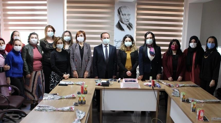 Kadın &ccedil;alışanlar ile bir araya geldi