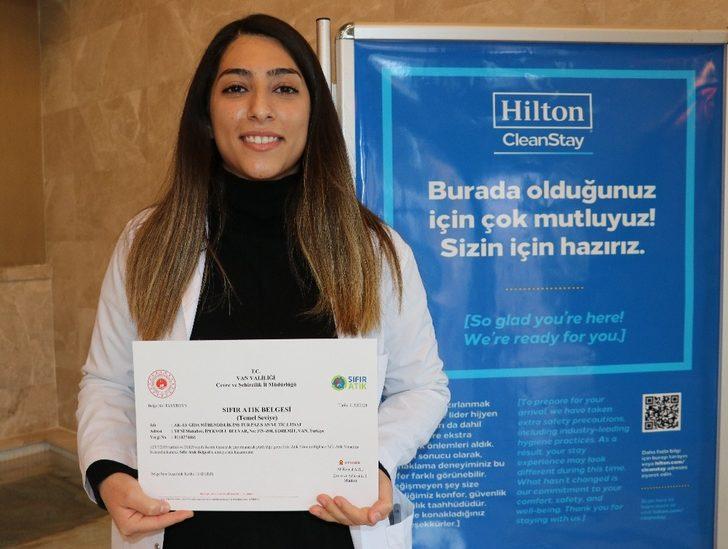 Hilton Oteli’ne ‘Sıfır Atık’ belgesi G2