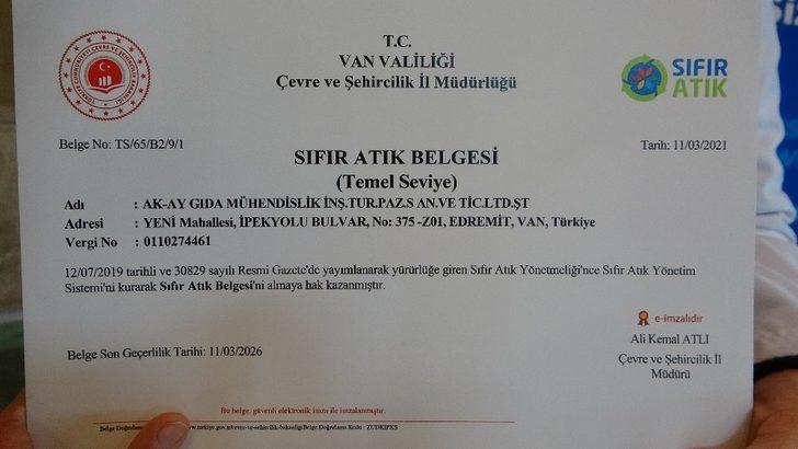 Hilton Oteli’ne ‘Sıfır Atık’ belgesi G3