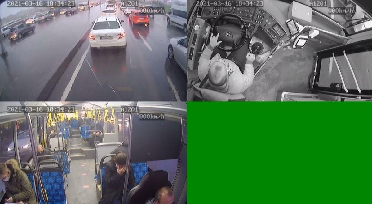(&Ouml;zel) Otob&uuml;s şof&ouml;r&uuml; bayılan yolcusunu hastaneye yetiştirdi