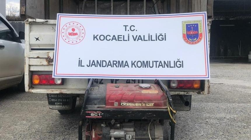 Jenerat&ouml;r hırsızları JASAT dedektiflerinden ka&ccedil;amadı