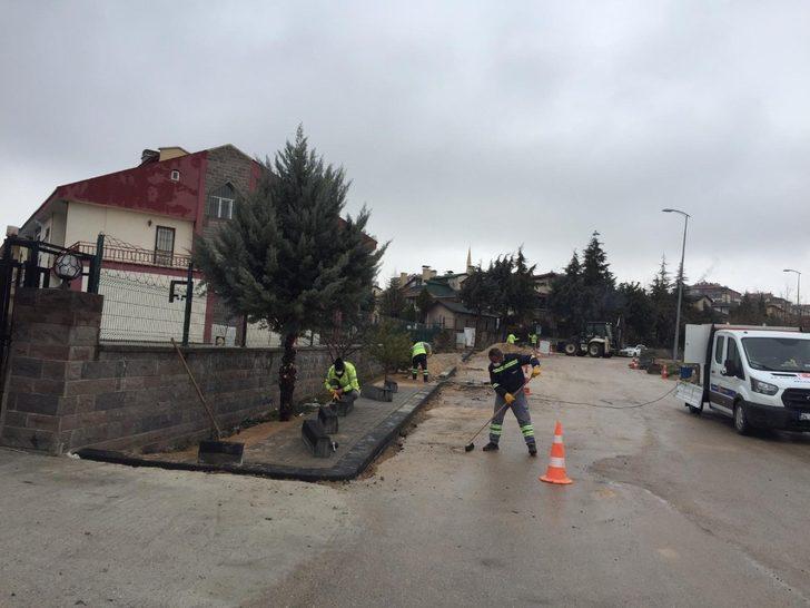 Ankara Büyükşehir’den kaldırım atağı G2