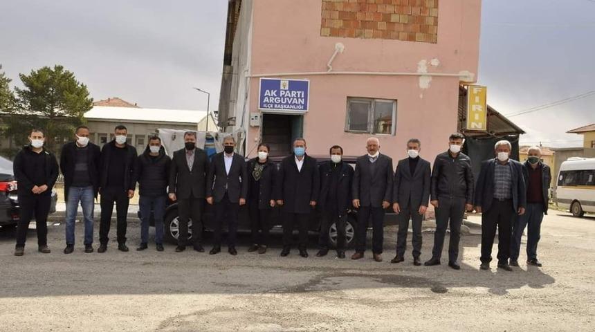 AK Parti Malatya il teşkilatından Arguvan il&ccedil;e teşkilatına ziyaret