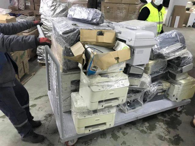 3 ayda 3 ton elektronik atık toplandı
