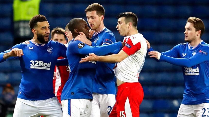 Rangers - Slavia Prag maçında ırkçılık iddiası